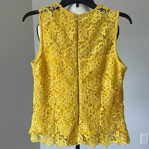 Nanette Nanette Lepore size med lace top romantic layer office going out cottage - Picture 10 of 12